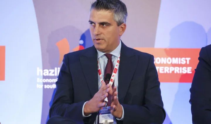 Ο υπουργός Υποδομών Χρ. Δήμας σε ημερίδα της ΠΕΔ Θεσσαλίας για την πορεία των έργων μετά τον Daniel