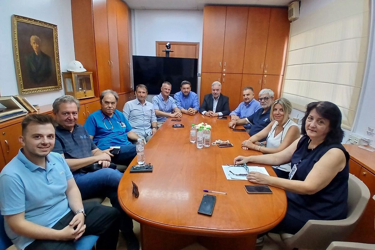 Συνεδρίασε το νεοσύστατο Δ.Σ. του Γενικού Νοσοκομείου Λάρισας