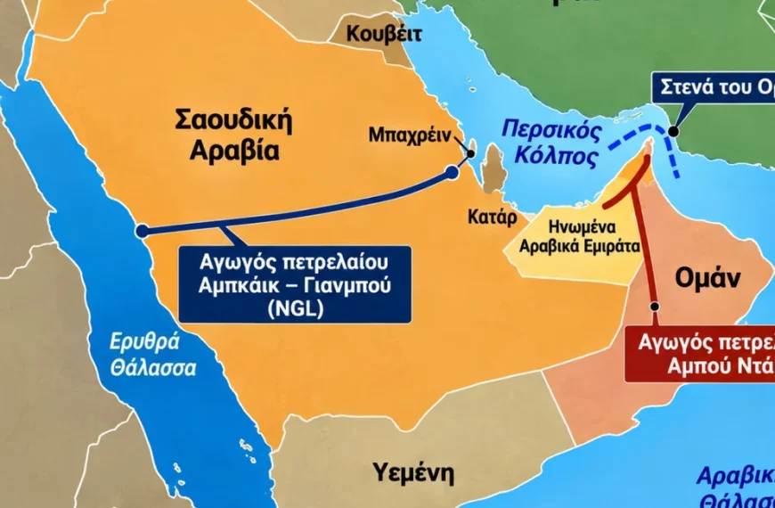 Επίθεση στον σαουδαραβικό αγωγό που παρακάμπτει τα Στενά του Ορμούζ – Τα drones ξεκίνησαν από ιρακινό έδαφος