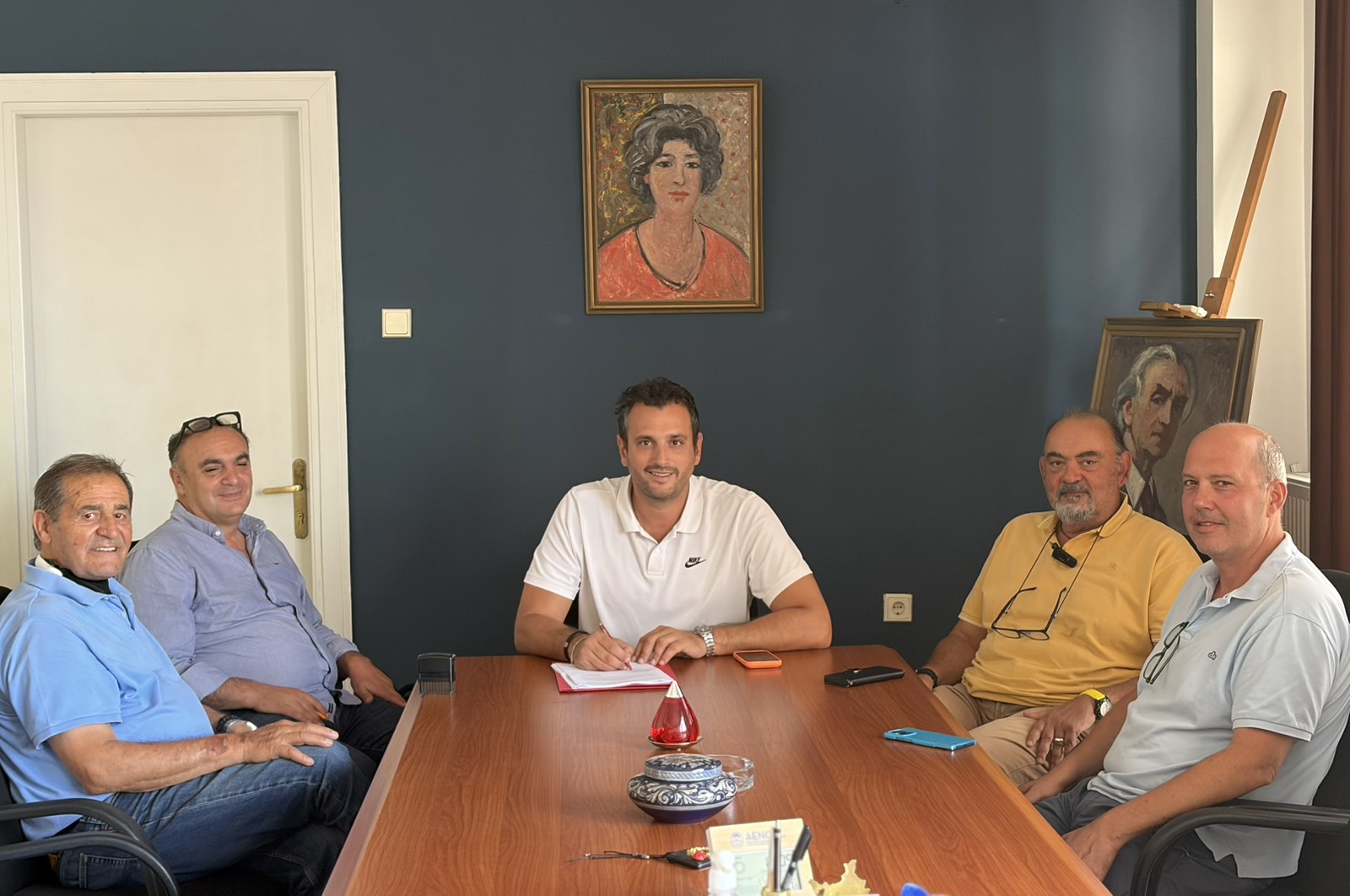 Υπογράφηκε σύμβαση για νέα σημαντικά έργα στο Δήμο Τυρνάβου