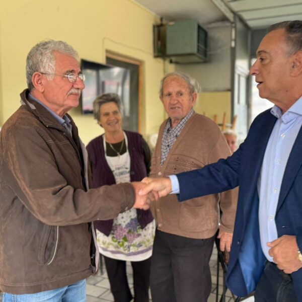 Στην Άκρη Ελασσόνας ο Χρήστος Κέλλας
