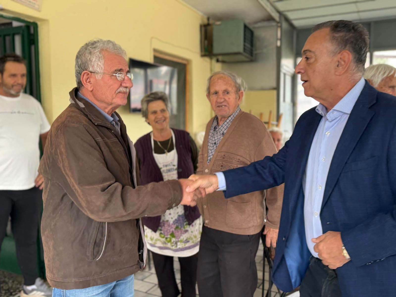 Στην Άκρη Ελασσόνας ο Χρήστος Κέλλας