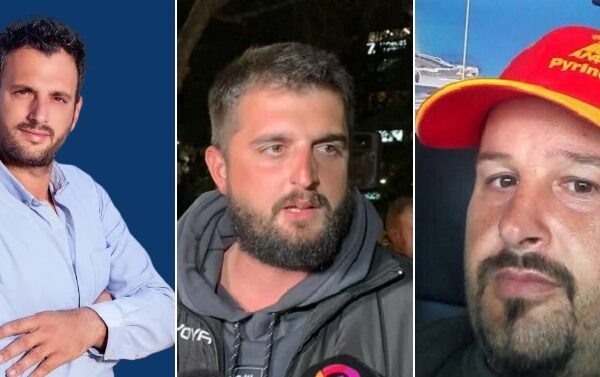 Οικογενειακώς στην τροχαία για την κινητοποίηση της 2ας Ιουνίου Στ. και Κυρ. Τσικριτσής