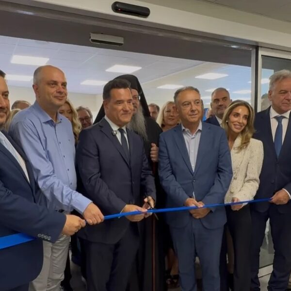 Εγκαίνια του νέου ΤΕΠ στο ΓΝ Λάρισας και της Παιδιατρικής στο Πανεπιστημιακό από τον Αδ. Γεωργιάδη