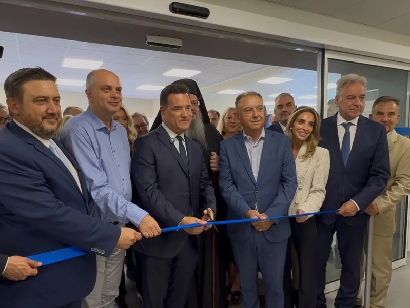Εγκαίνια του νέου ΤΕΠ στο ΓΝ Λάρισας και της Παιδιατρικής στο Πανεπιστημιακό από τον Αδ. Γεωργιάδη