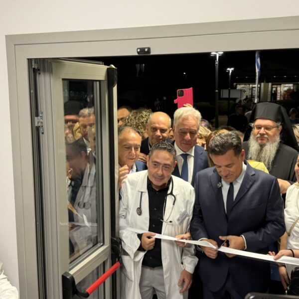 Παρουσία του Αδ. Γεωργιάδη τα εγκαίνια του Κ.Υ. Τυρνάβου