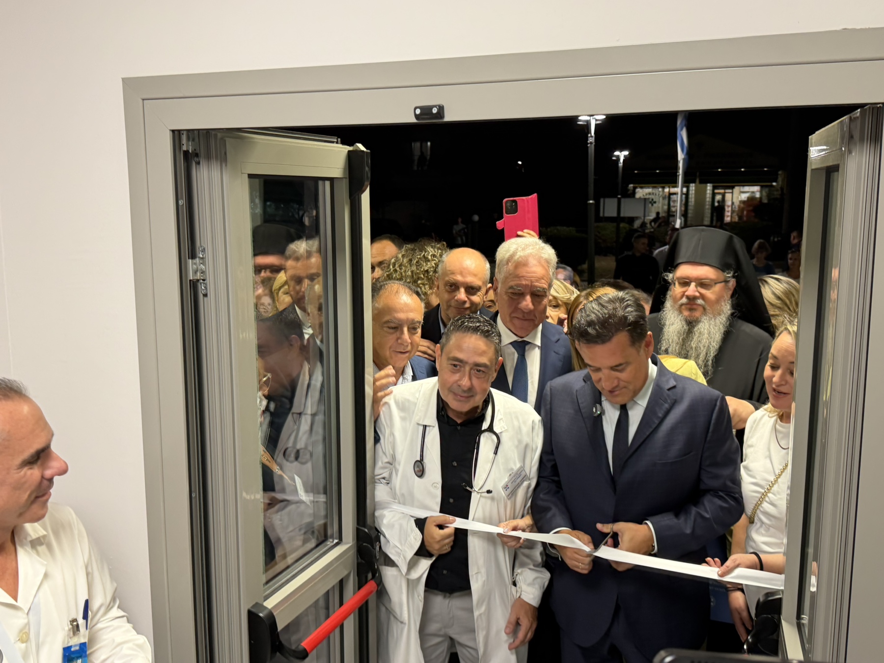 Παρουσία του Αδ. Γεωργιάδη τα εγκαίνια του Κ.Υ. Τυρνάβου