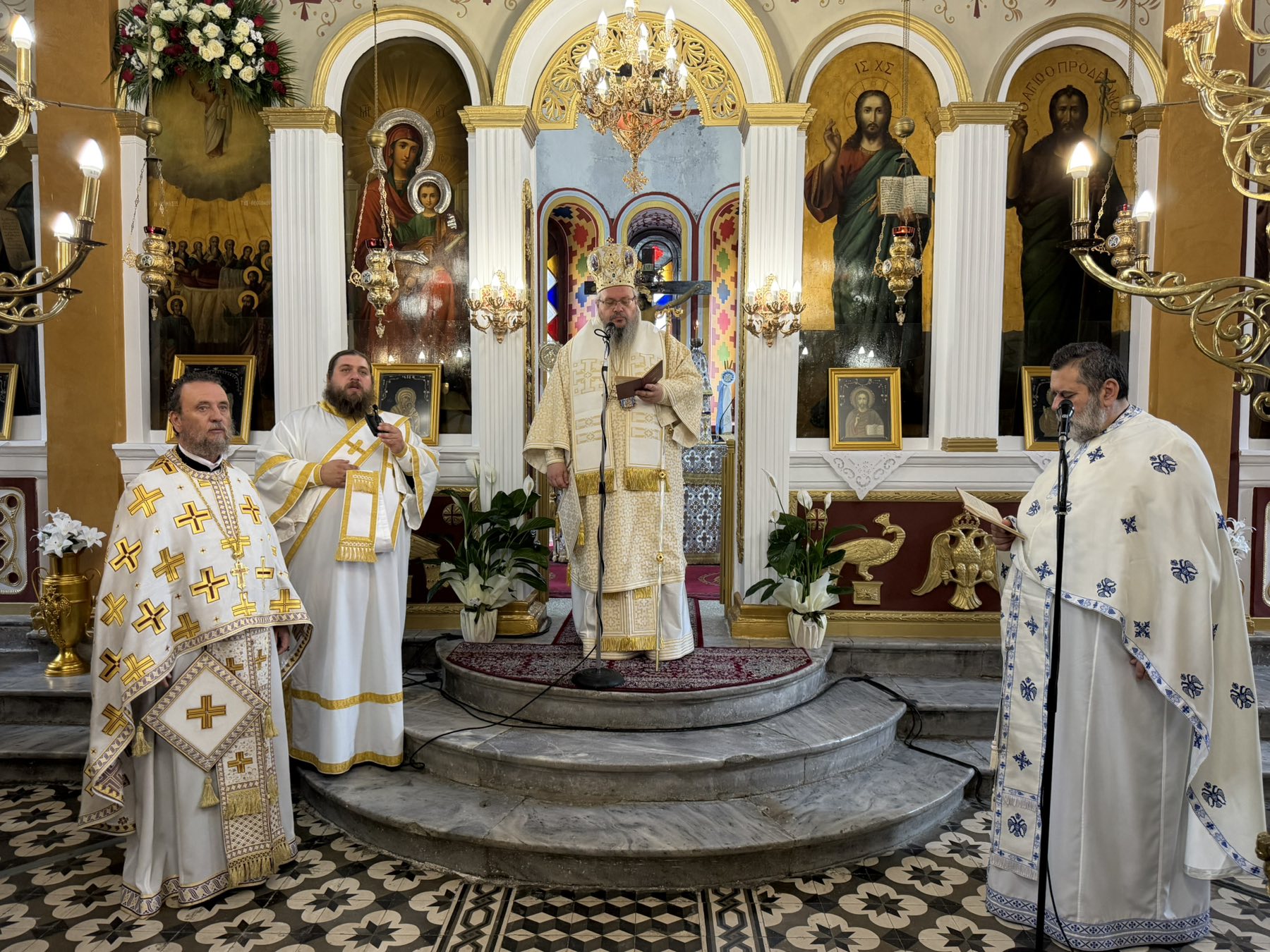 Με λαμπρότητα ο εορτασμός των 120 χρόνων από τα εγκαίνια του ναού της Παναγίας στον Αμπελώνα