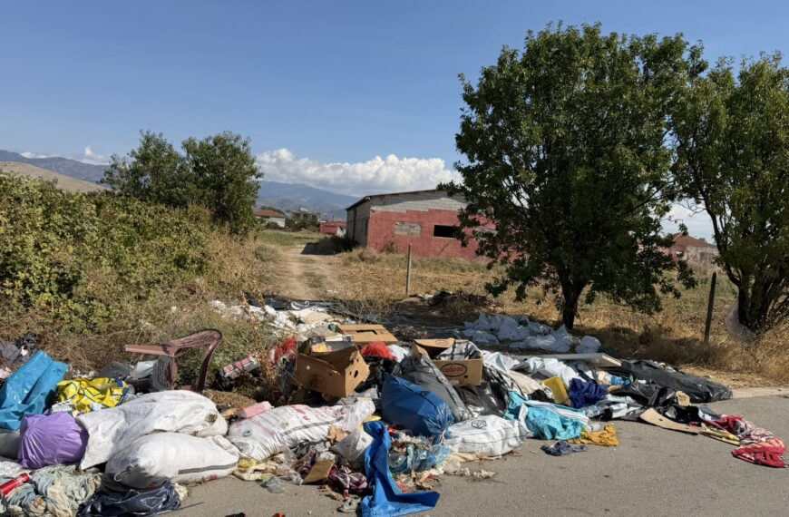 Νέα χωματερή δημιούργησαν ασυνείδητοι στα όρια του Τυρνάβου