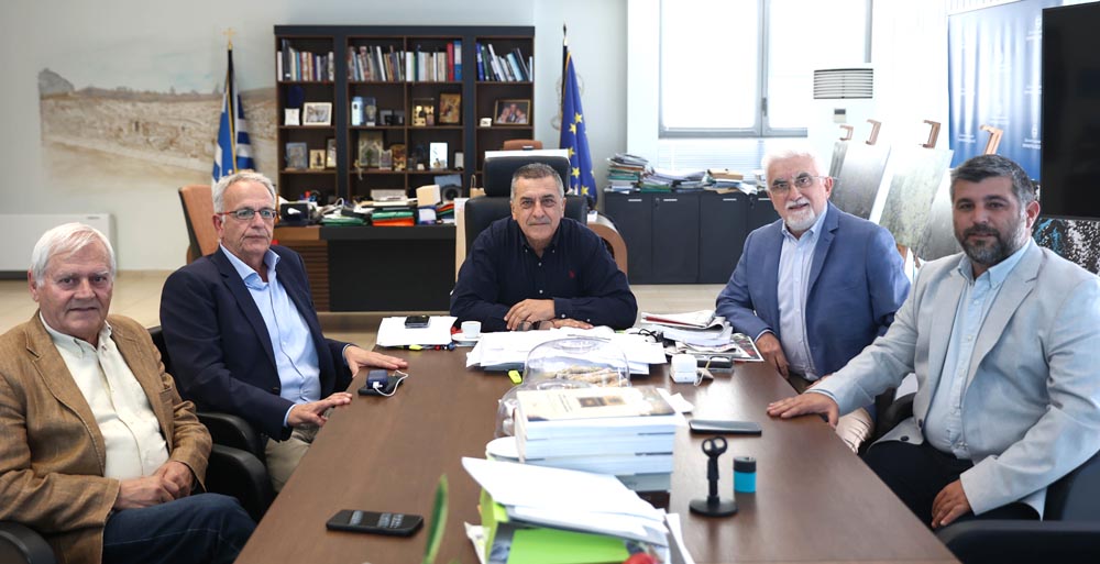 Κλιμάκιο του ΣΥΡΙΖΑ – Π.Σ. στον Περιφερειάρχη για αναπτυξιακή προοπτική και θωράκιση της Θεσσαλίας