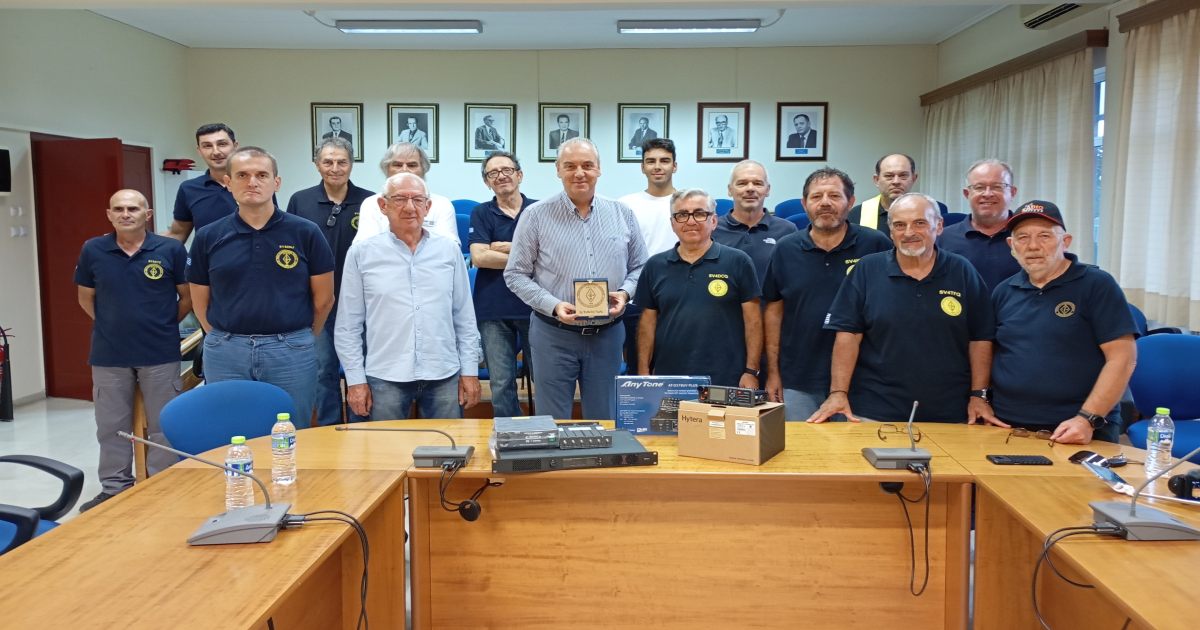 Δωρεά ψηφιακού εξοπλισμού από τον δήμο Ελασσόνας στην Ενωση Ραδιοερασιτεχνών