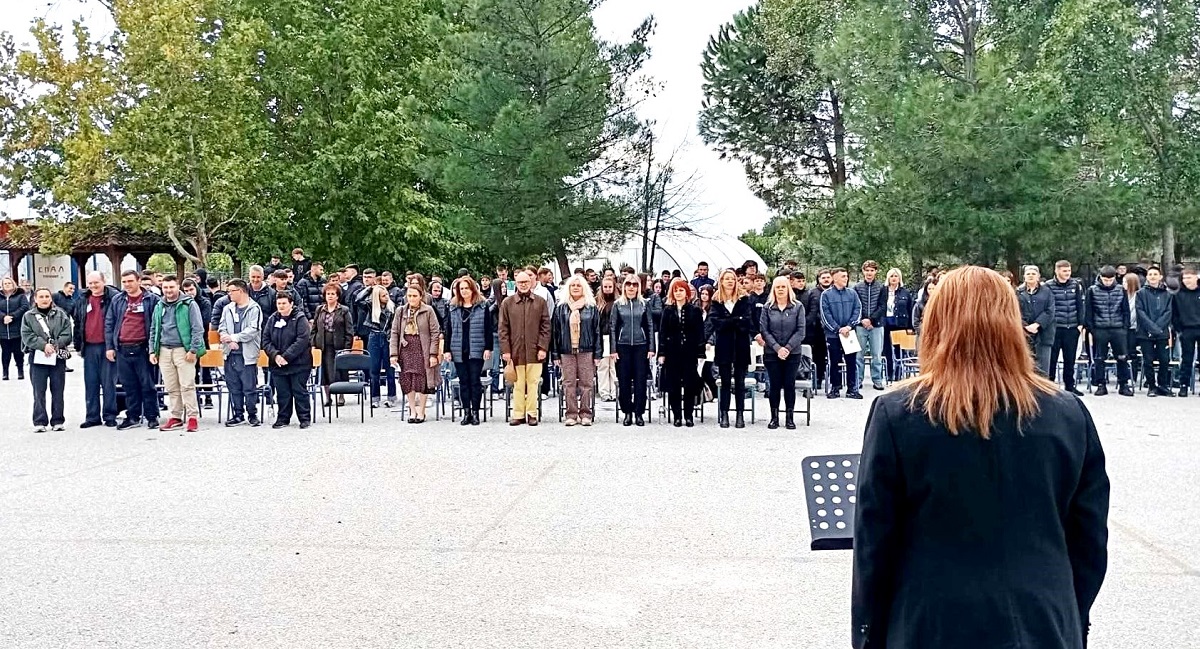Το ΕΠΑΛ Τυρνάβου τίμησε τη Γυναίκα του ‘40