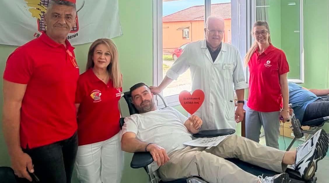 Εθελοντική αιμοδοσία την Κυριακή στη Φαλάνη