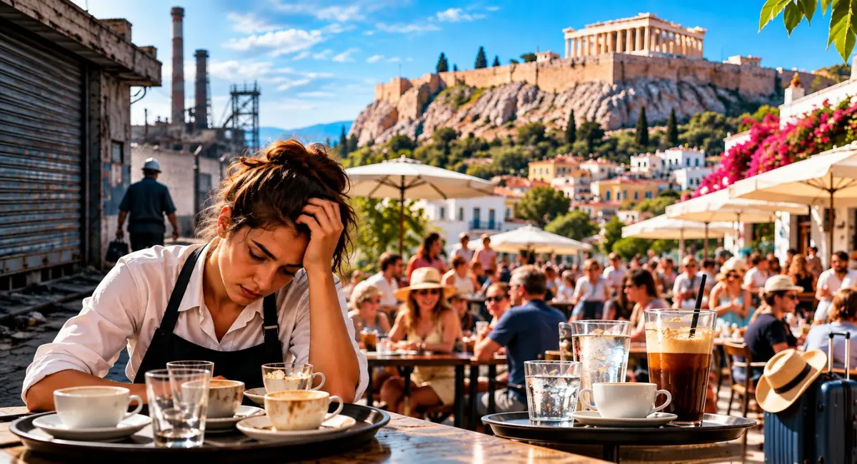 Η Ελλάδα έγινε «οικονομία του καφέ» – Έρευνα του LSE αποκαλύπτει τις αδυναμίες του ελληνικού αναπτυξιακού μοντέλου