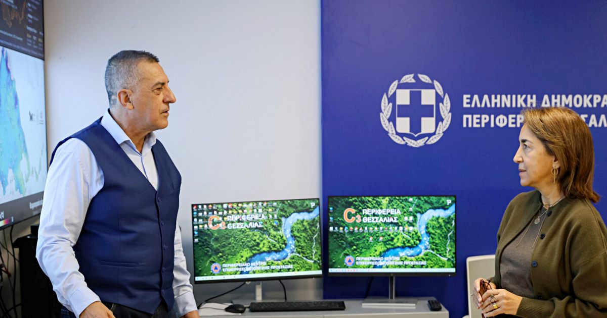 Συνάντηση Κουρέτα με τη Γενική Διευθύντρια της Κομισιόν Θέμιδα Χριστοφίδου στη Λάρισα