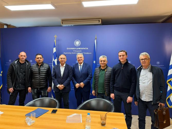 Χρ. Κέλλας: Συνεχίζουμε στην κατεύθυνση στήριξης της κτηνοτροφίας μας
